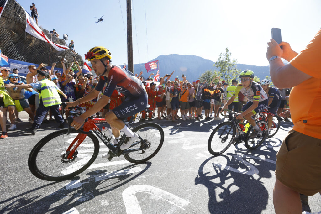 2022 Tour de France at the Alp d'Huez climb